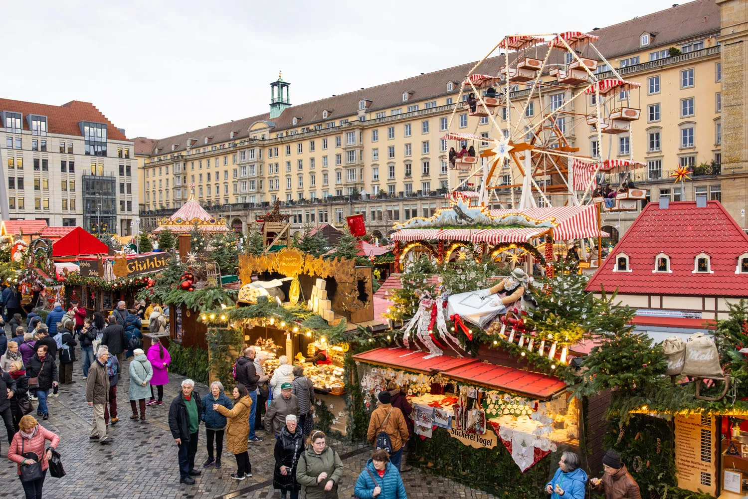 Dresden Christmas Market Daytime