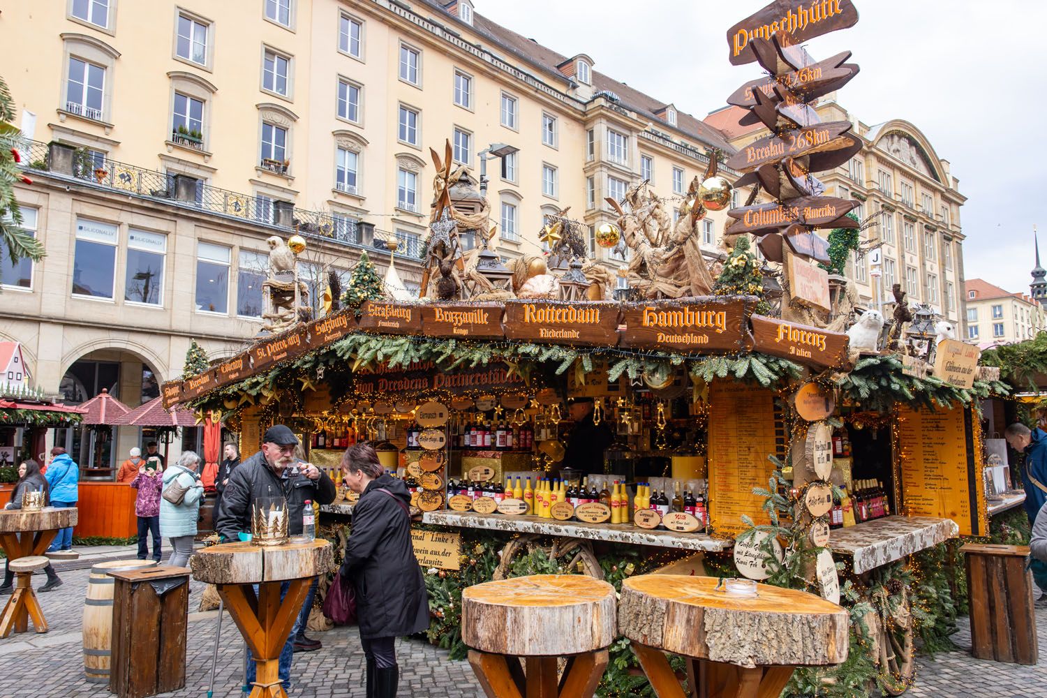 Dresden Christmas Stall Photo
