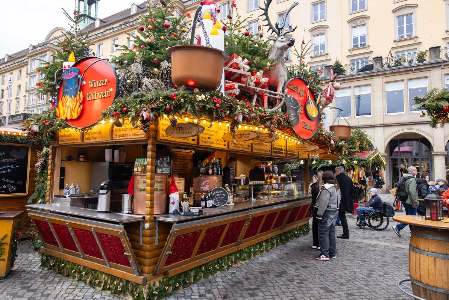 German Gluhwein Stall