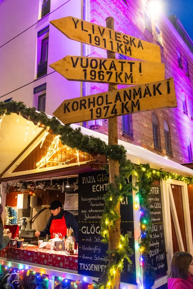 Lucia Market Sign