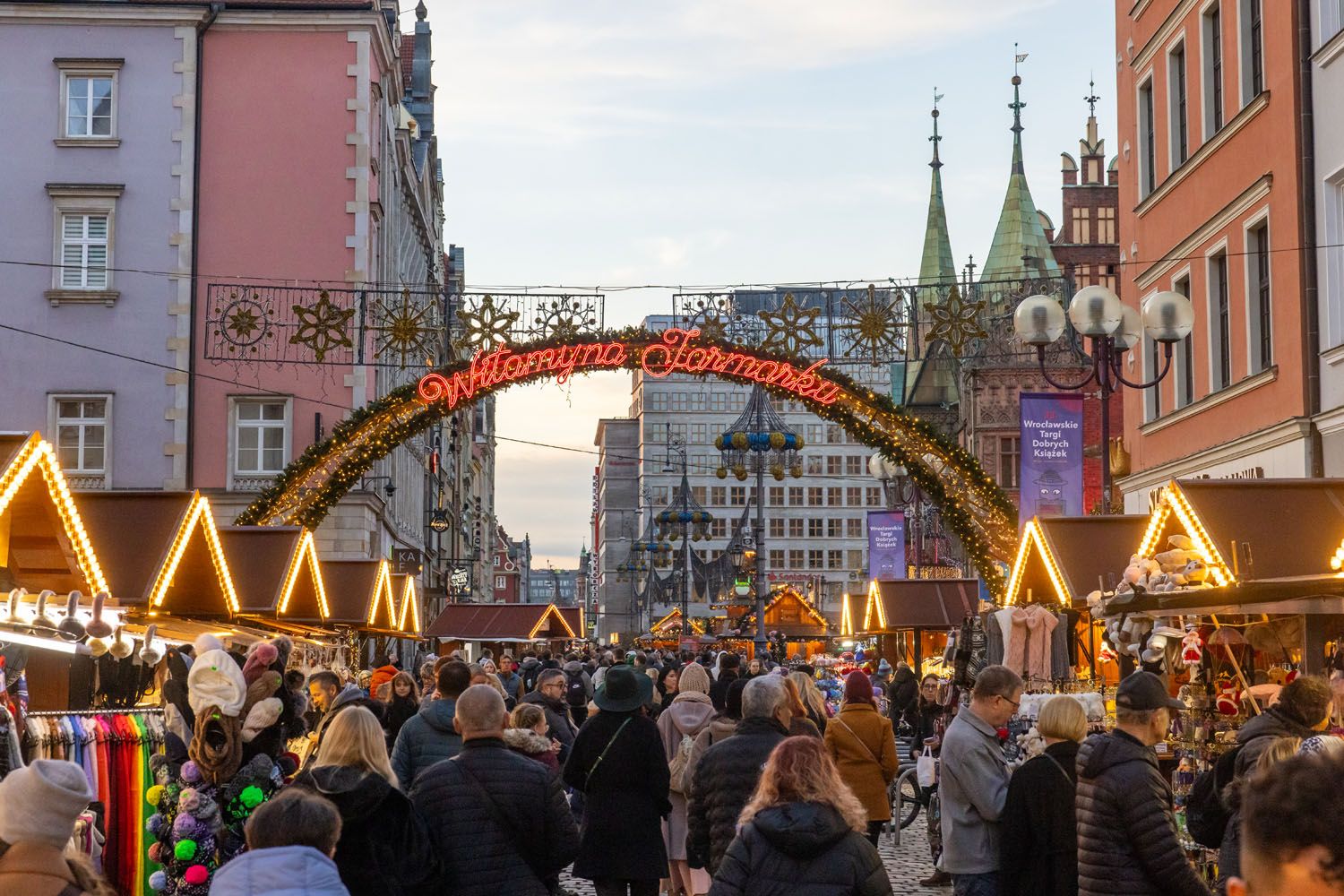 Oławska Street Christmas Photo