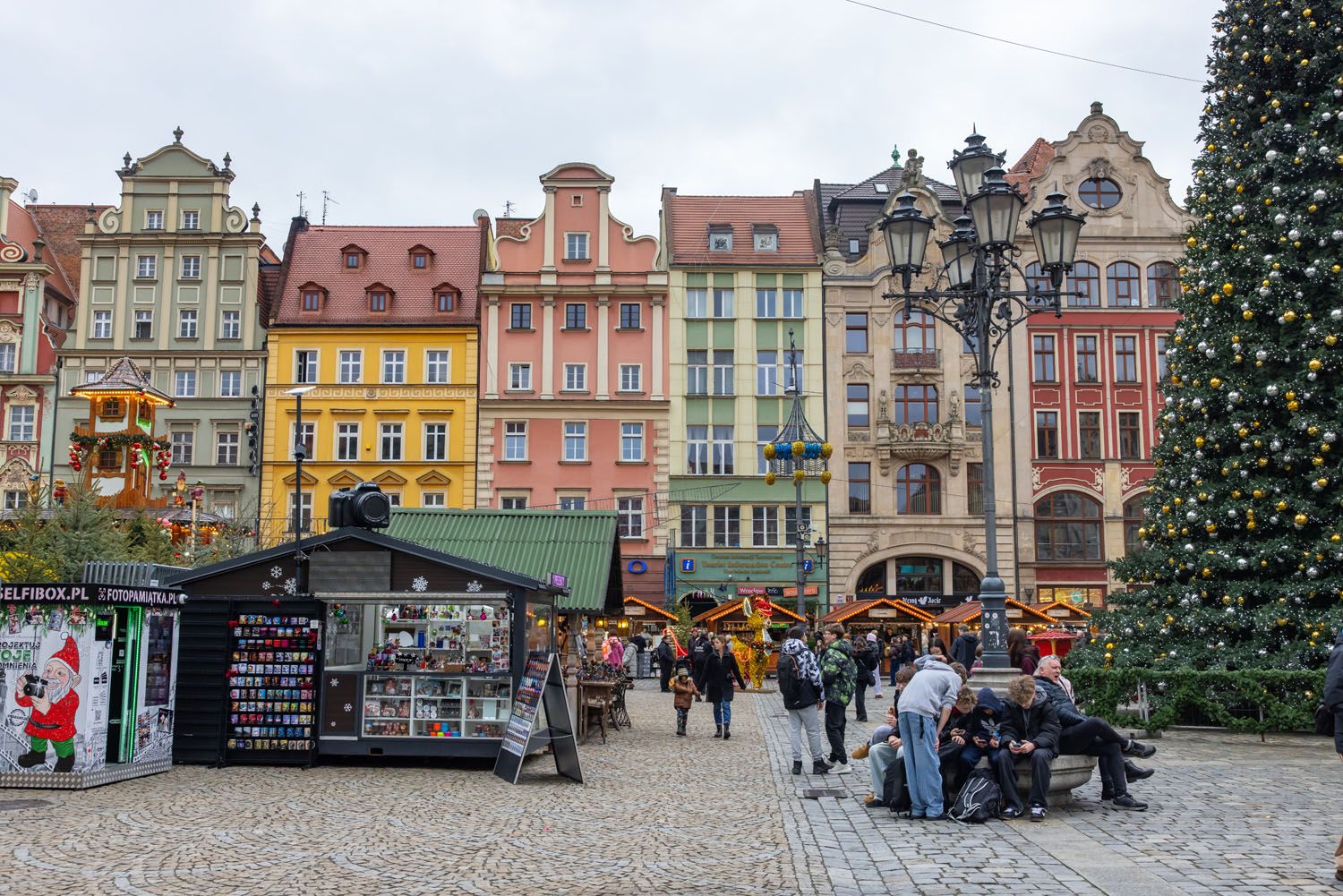 Wroclaw Market Square at Christmas