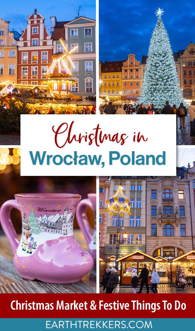 How to visit the Christmas market in Wroclaw, Poland. Photos, dates, helpful tips, and how to include it on a trip to other European Christmas markets.