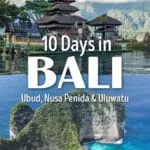 10 day Bali Itinerary. Spend 10 days in Bali, Indonesia, visiting the Uluwatu beaches, Nusa Penida, Tanah Lot, Ubud, Mount Batur.