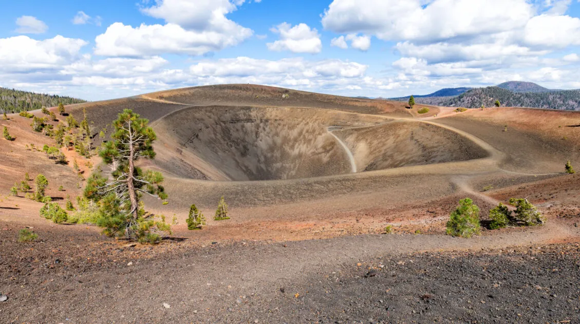 Cinder Cone Trail Lassen Volcanic