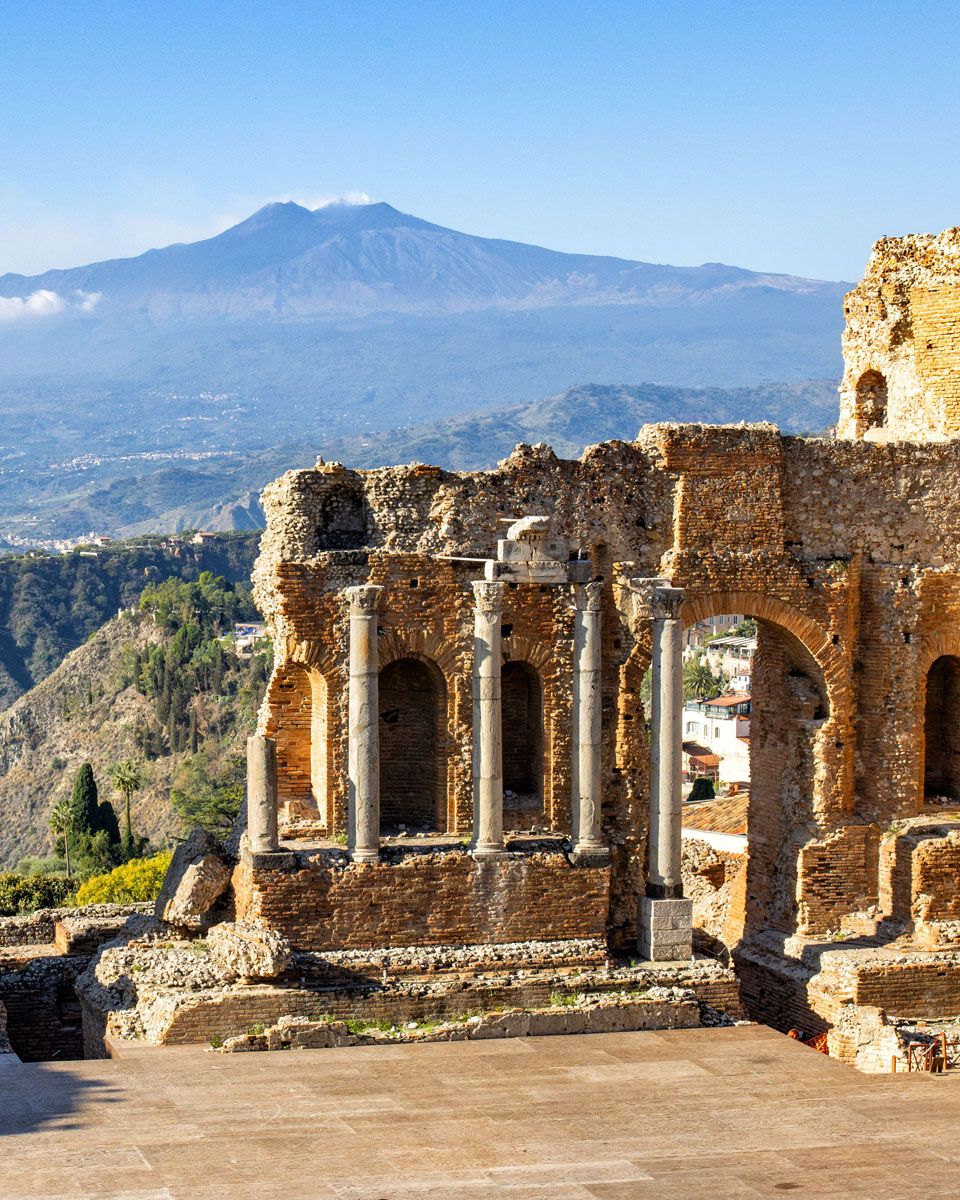 Sicily Taormina Mount Etna
