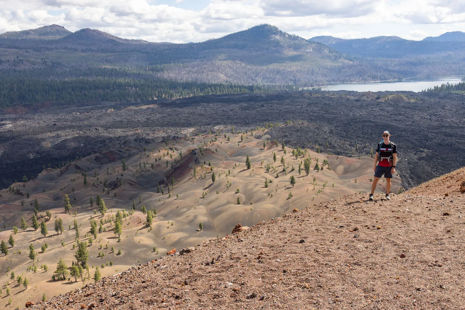 Tyler in Lassen Volcanic