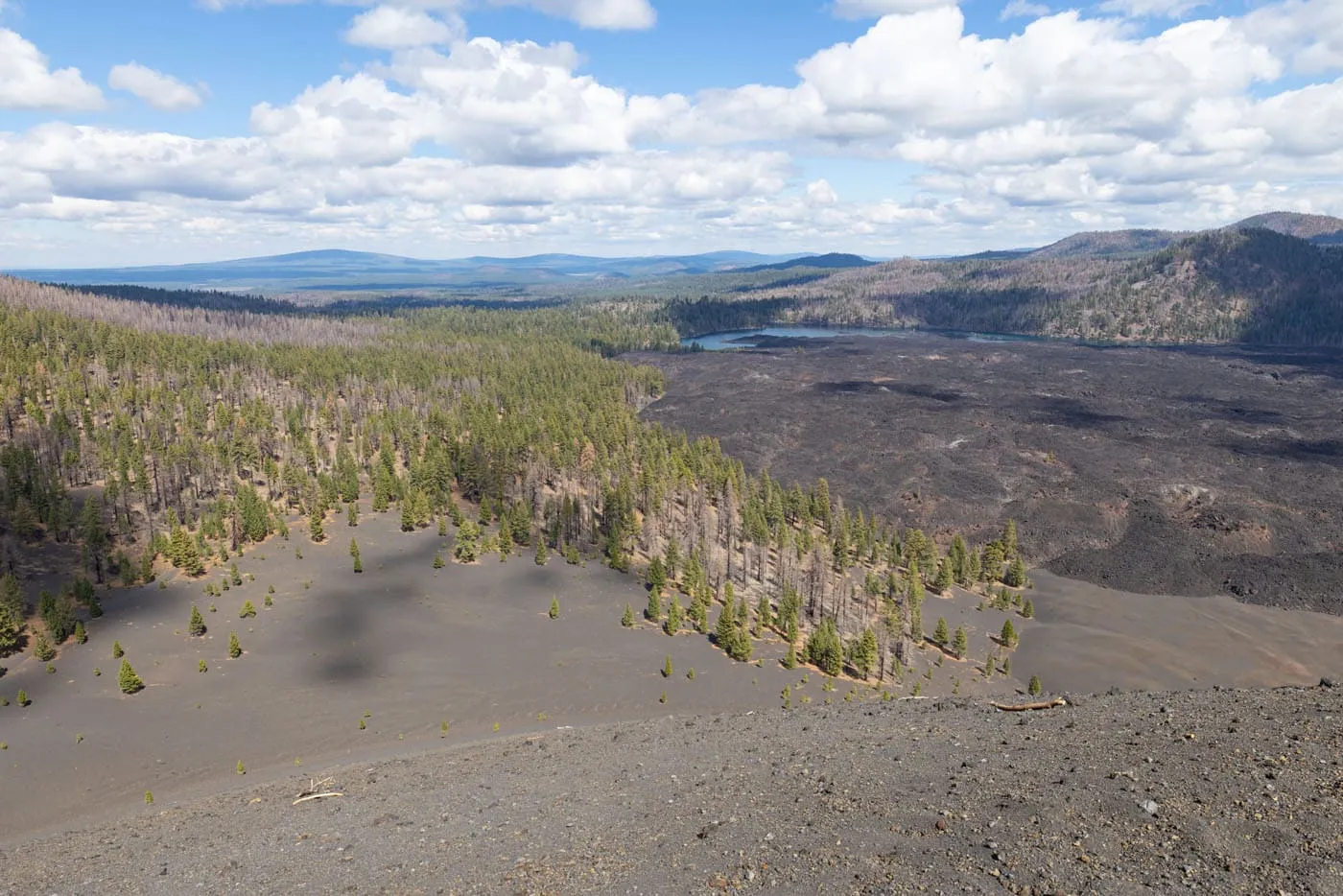View from Cinder Cone Trail