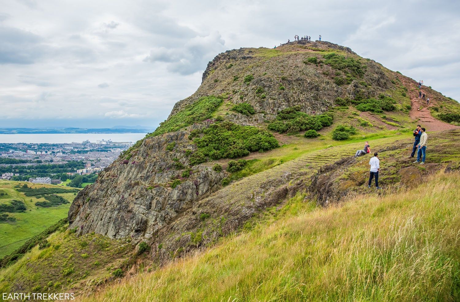 Arthurs Seat, the highest point in Edinburgh Scotland