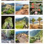 Best hikes in Madeira, Portugal. Vereda da Ponta de São Lourenço, Pico do Arieiro to Pico Ruivo, Levada do Caldeirão Verde, Vereda do Larano to Boca do Risco, and Levada das 25 Fontes