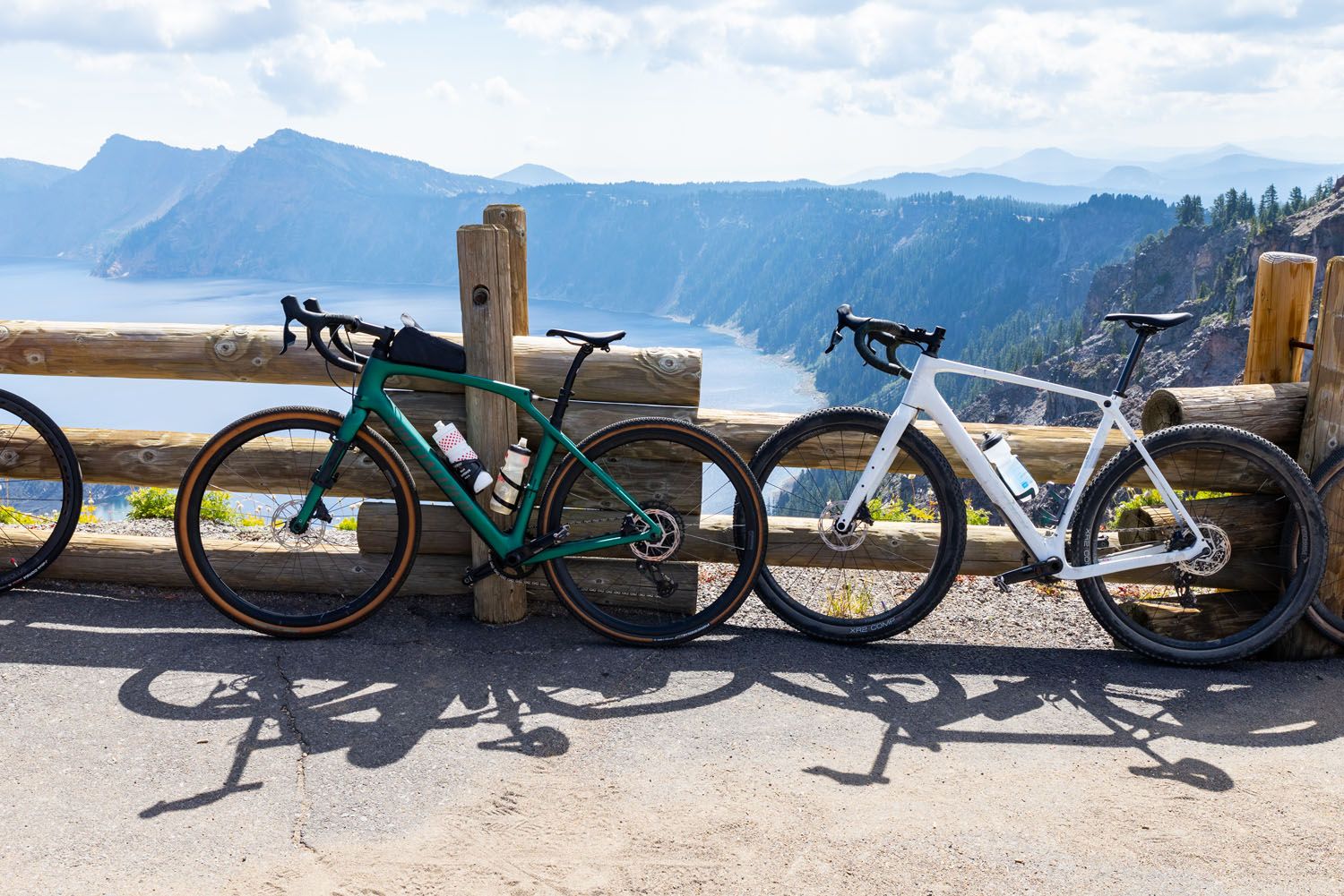 Bikes at Crater Lake