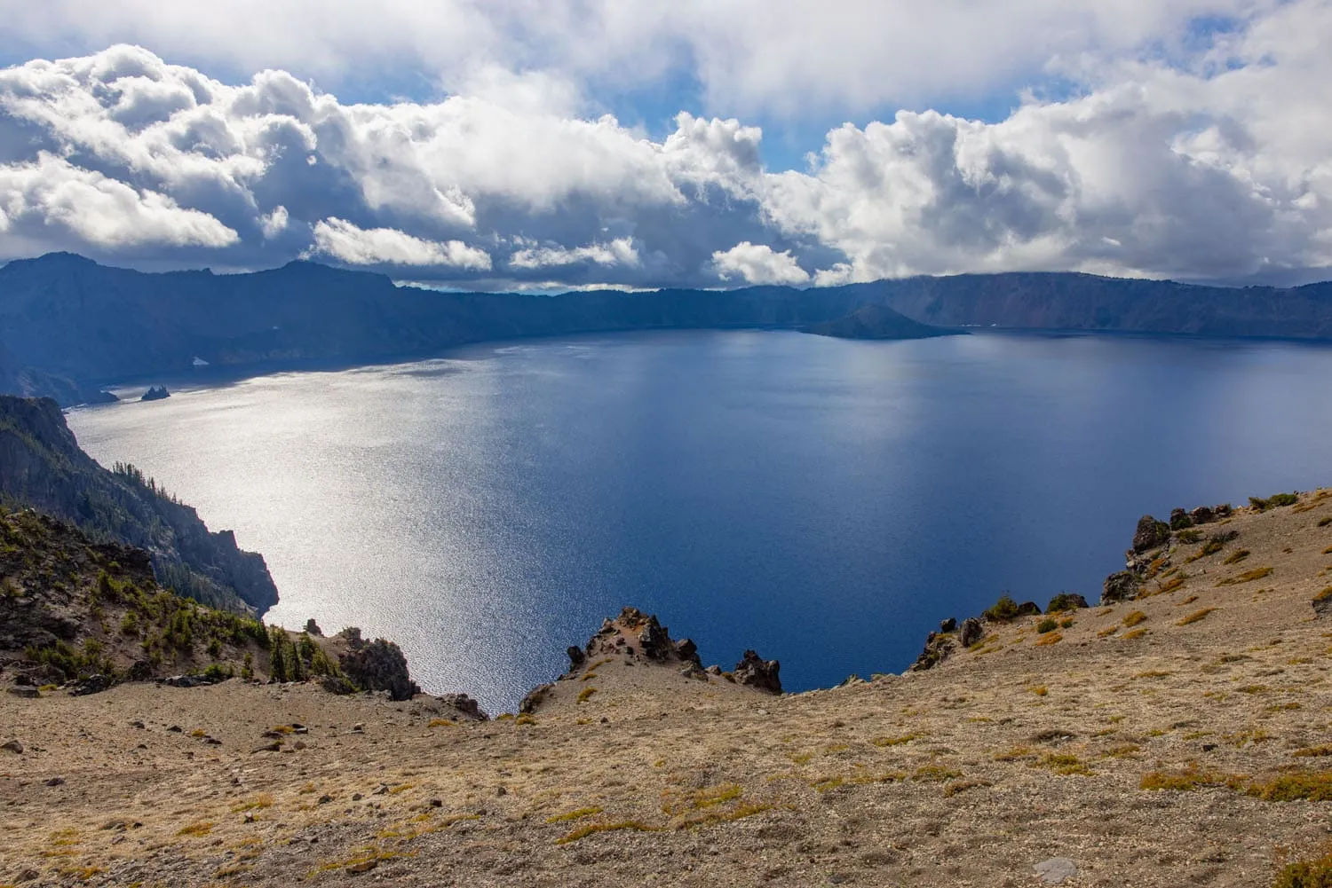 The view from Cloudcap Overlook (photo taken in the late afternoon)