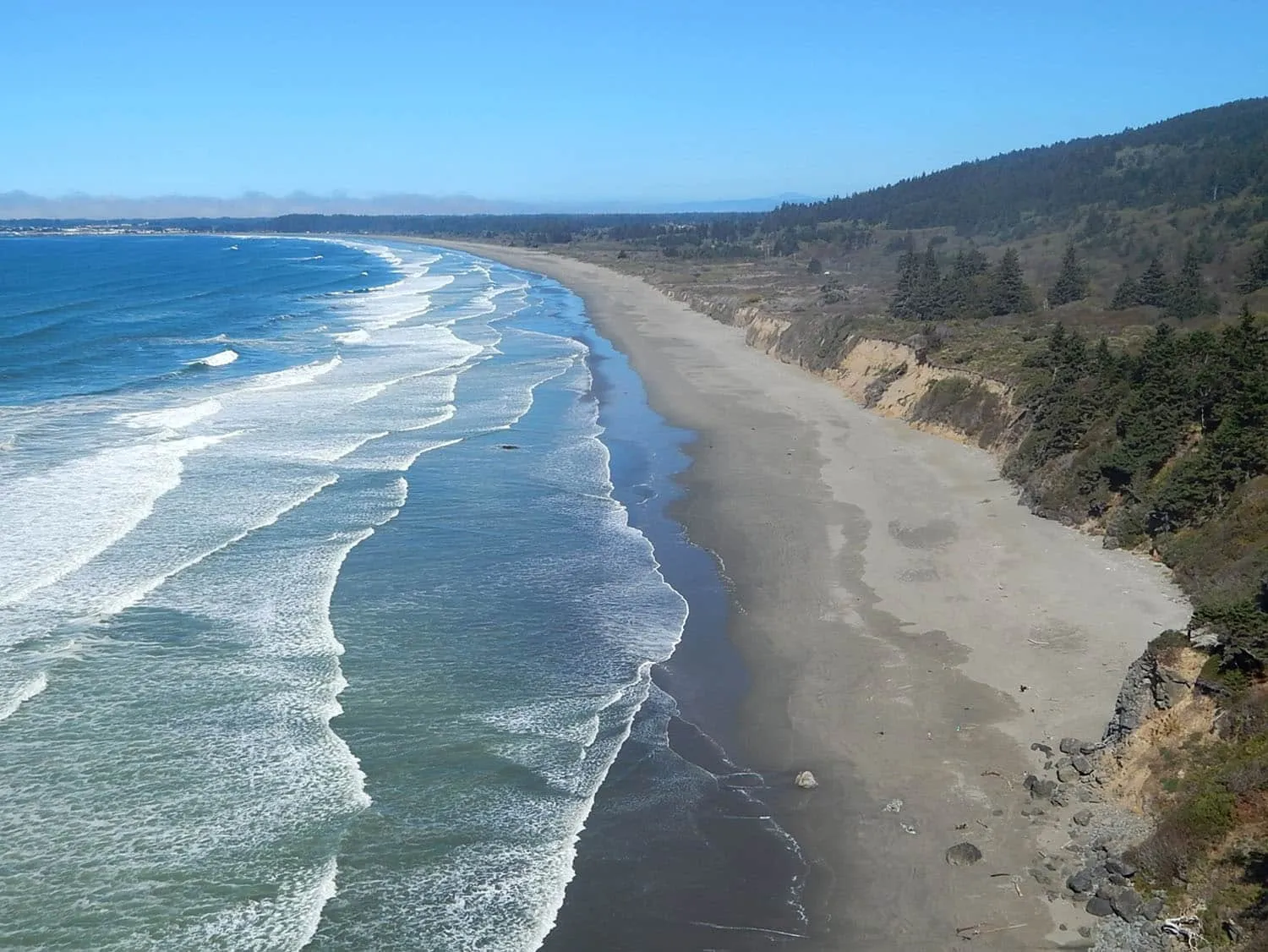Crescent Beach Overlook at Del Norte Coast Redwoods
