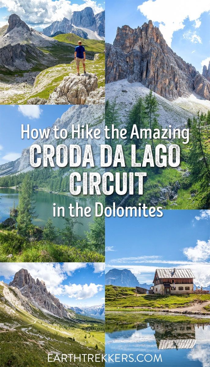 The Croda da Lago Circuit with Lago Federa is one of the best hikes in the Dolomites of Italy. This hiking guide includes a map, photos, and hiking stats.