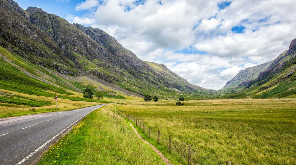 Driving to the Isle of Skye