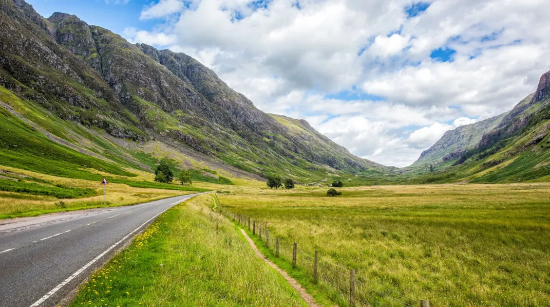 Driving to the Isle of Skye