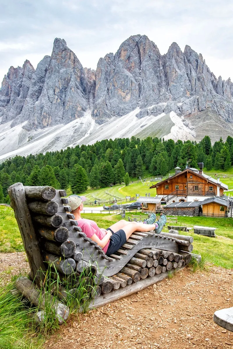 Geisler Alm Dolomites Iconic View
