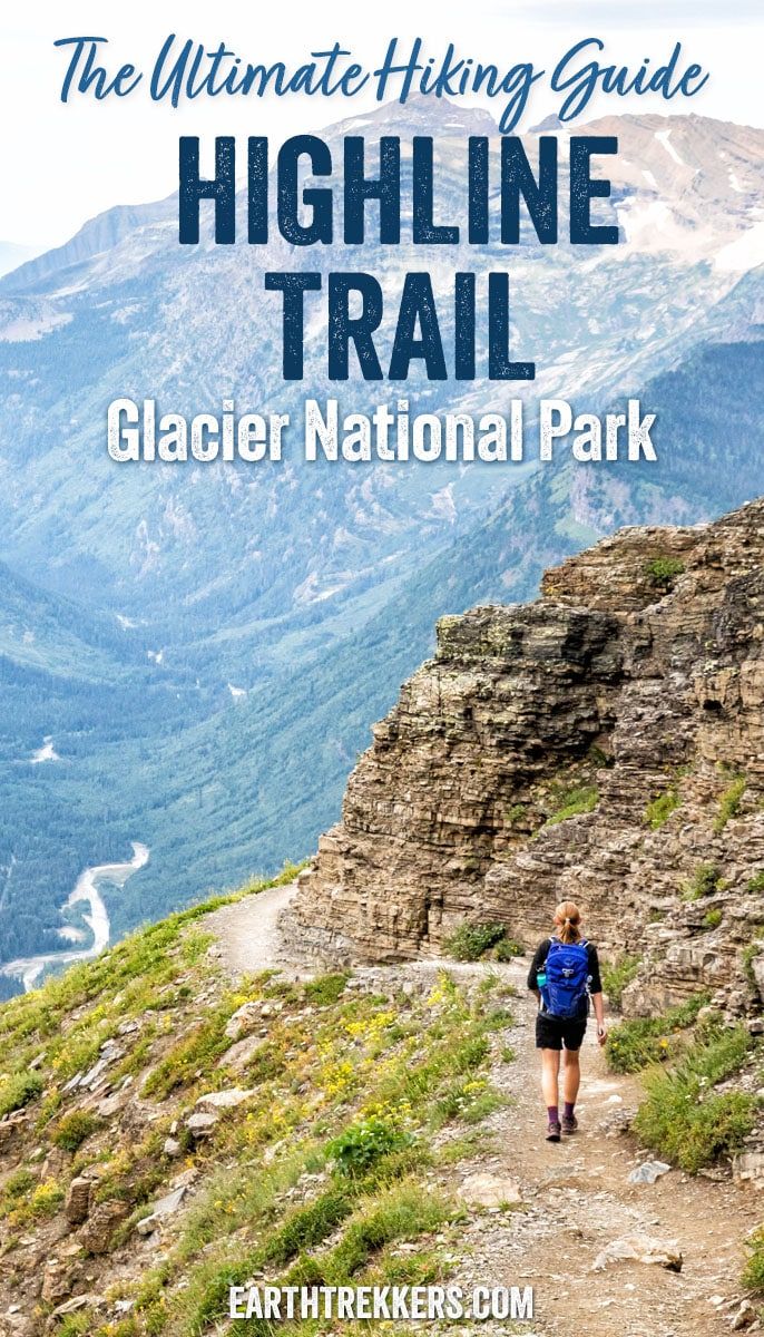 How to hike the Highline Trail, Glacier National Park: Logan Pass to Granite Park Chalet to the Loop, with a detour to Grinnell Glacier Overlook.