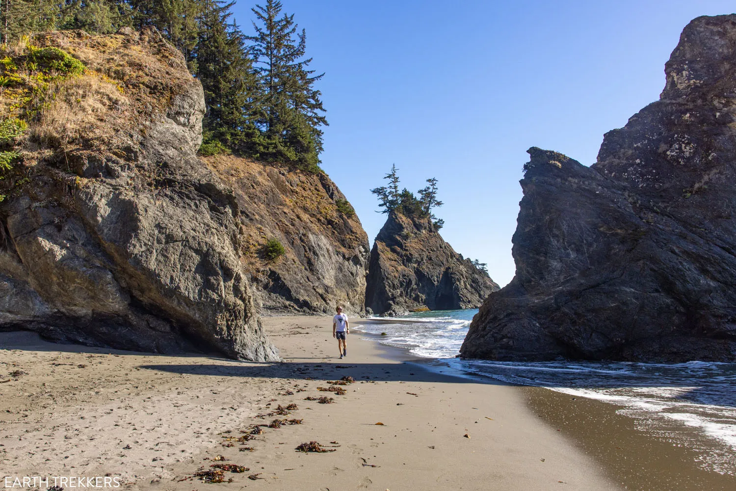 Tyler on Secret Beach Oregon