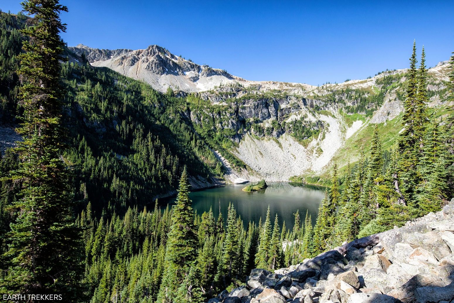 Lake Ann from Maple Pass Trail