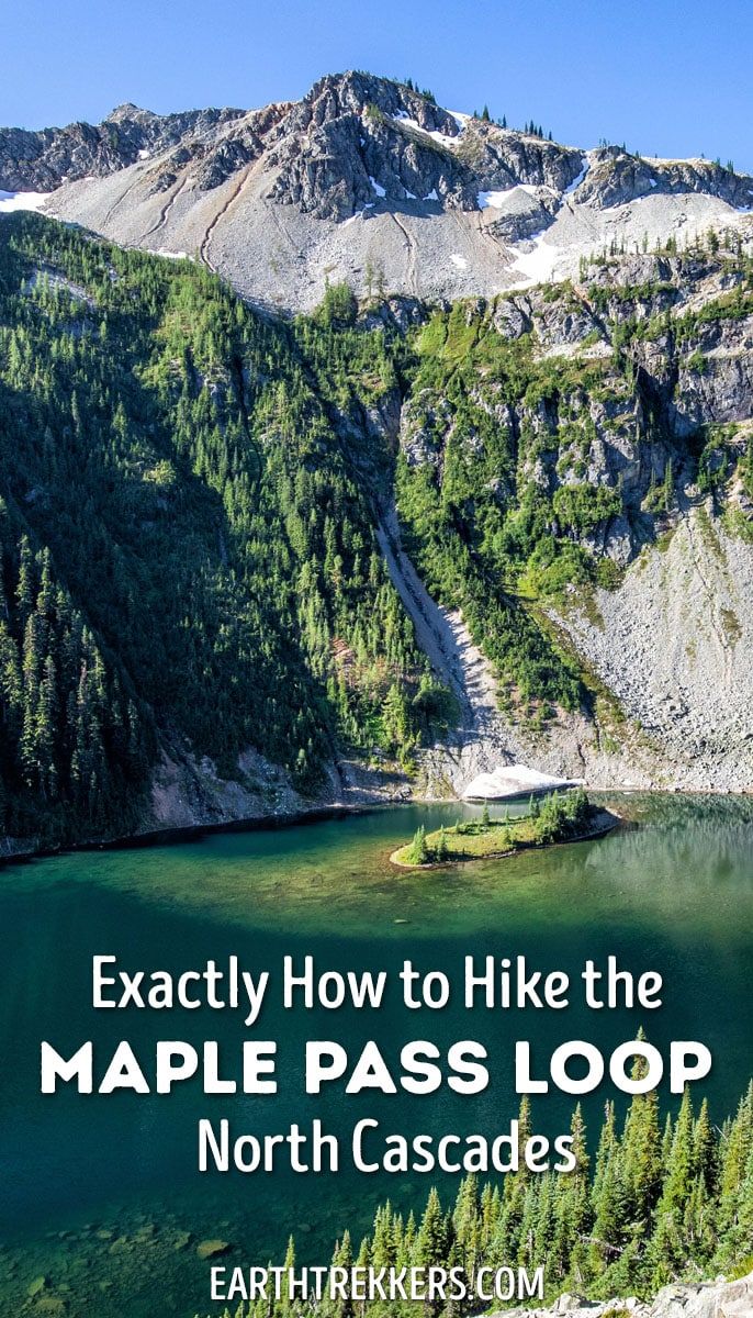 How to hike the Heather-Maple Pass Loop in North Cascades National Park, Washington.