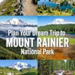 Mount Rainier National Park Itinerary: visit Paradise, Sunrise, Ohanapecosh, hike the Skyline Trail.