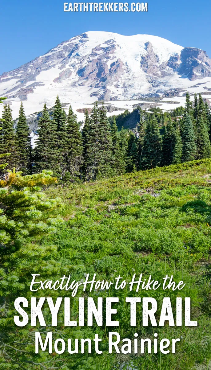 The Skyline Trail Loop is one of the best hikes in Mt. Rainier National Park. See it in photos and plan your hike with our map and step-by-step guide.