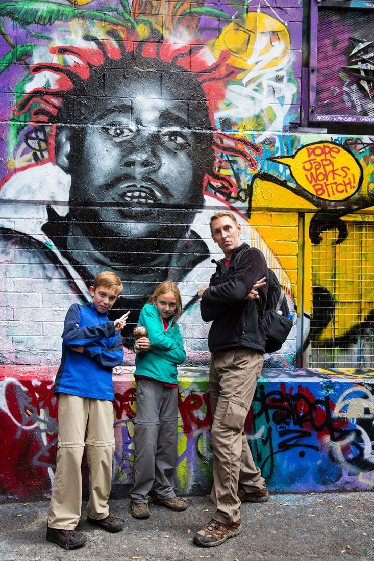 Tim Tyler Kara Hosier Lane Melbourne