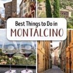 Best things to do in Montalcino, Val d'Orcia, Tuscany, Italy. Plus where to eat, where to stay, and what else to do in the area (Montepulciano, Pienza, and more sights in Val d'Orcia).
