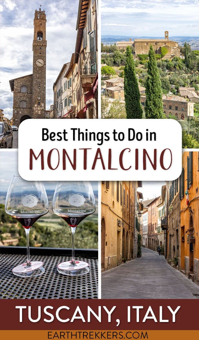 Best things to do in Montalcino, Val d'Orcia, Tuscany, Italy. Plus where to eat, where to stay, and what else to do in the area (Montepulciano, Pienza, and more sights in Val d'Orcia).