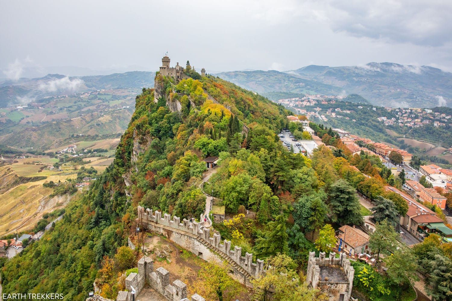 Cesta Tower San Marino September