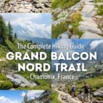 How to hike the Grand Balcon Nord trail in Chamonix, France, from Plan de l'Aiguille to Montenvers, and add on the Mer de Glace ice cave.