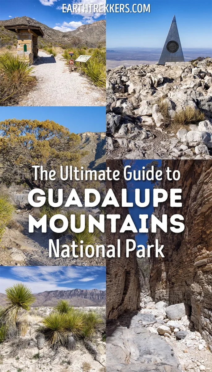 Guadalupe Mountains National Park Travel Guide: McKittrick Canyon, Guadalupe Peak, Devils Hall, Dog Canyon, Salt Basin Dunes.