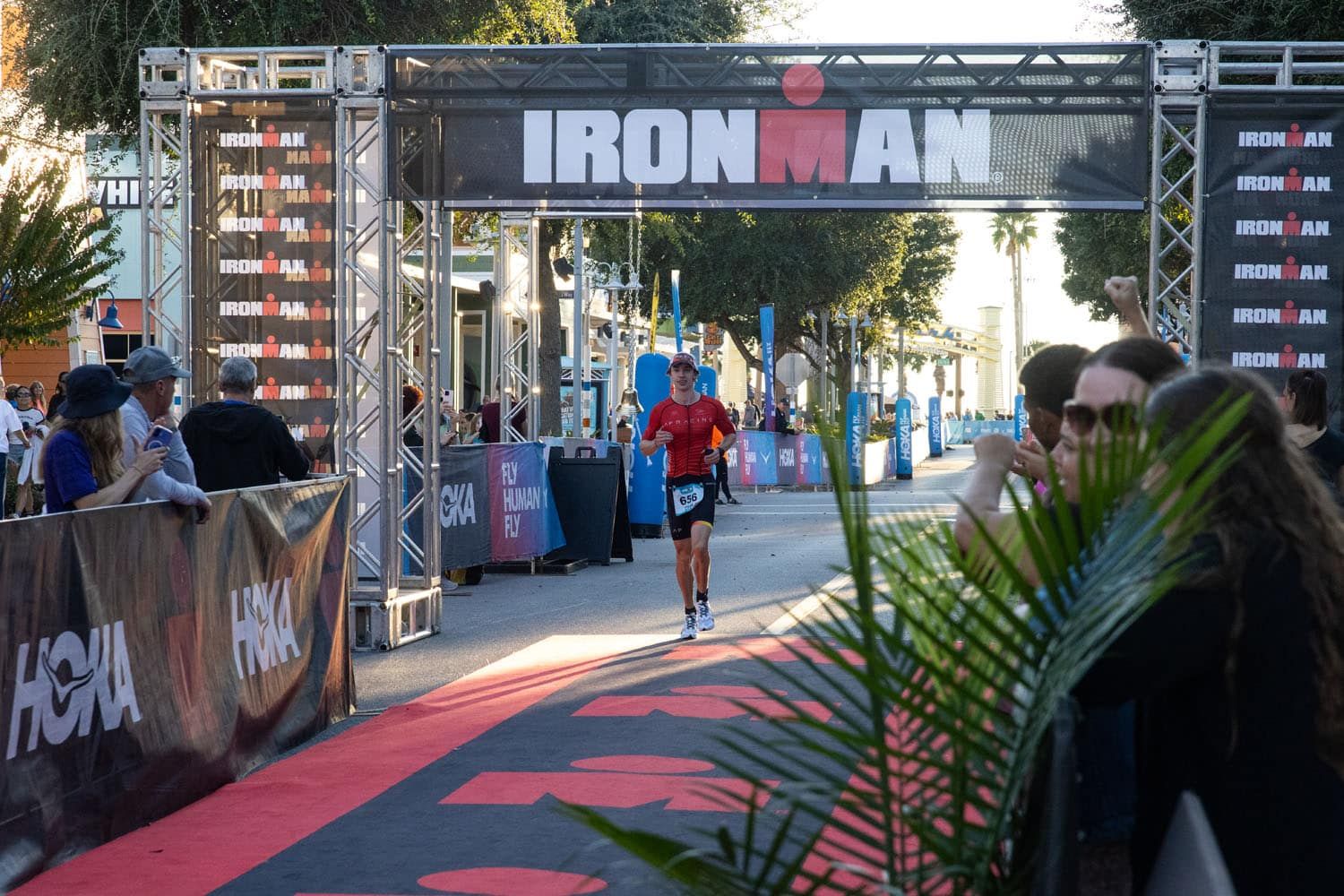 Ironman Florida Finish Chute