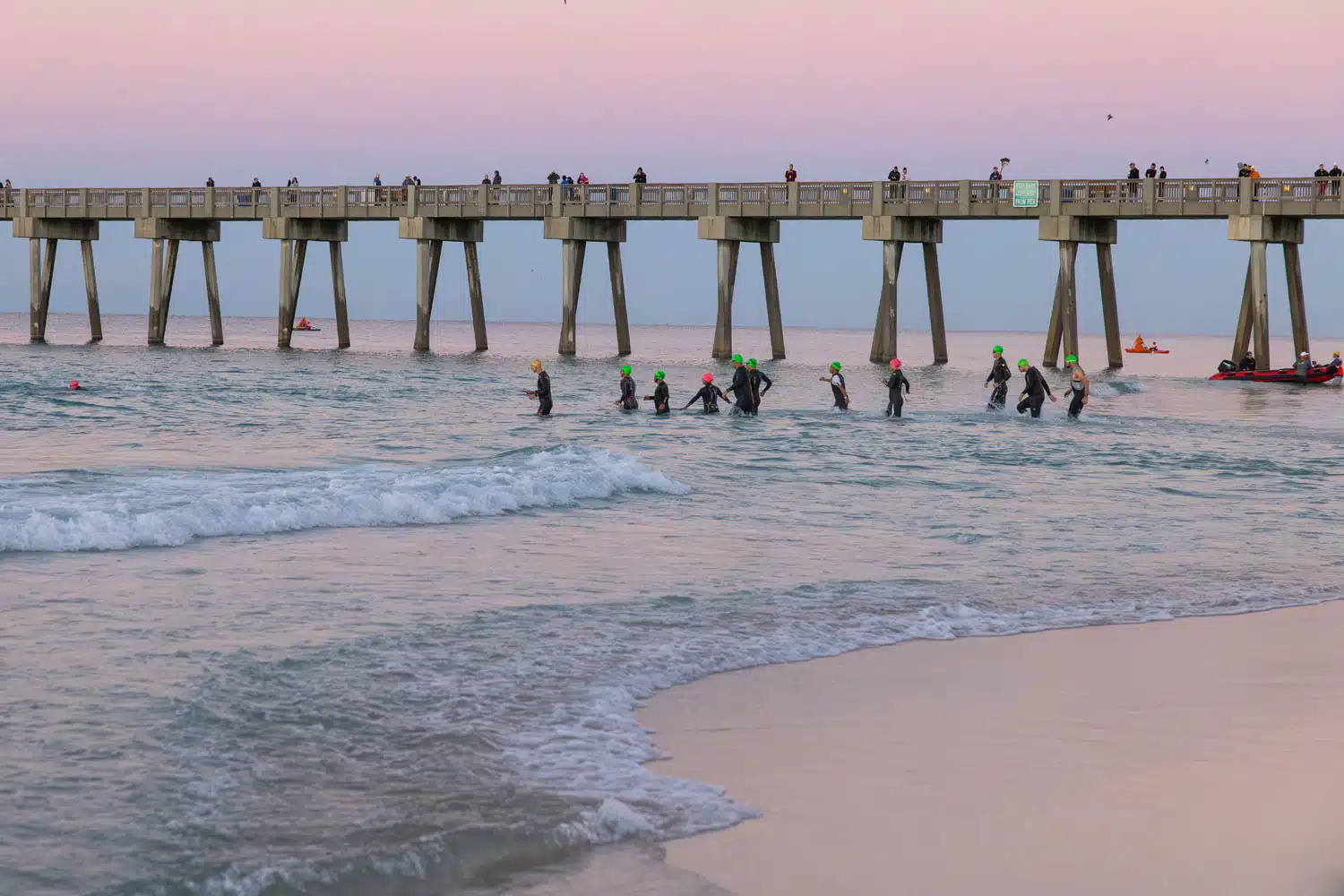 Ironman Florida First Swimmers