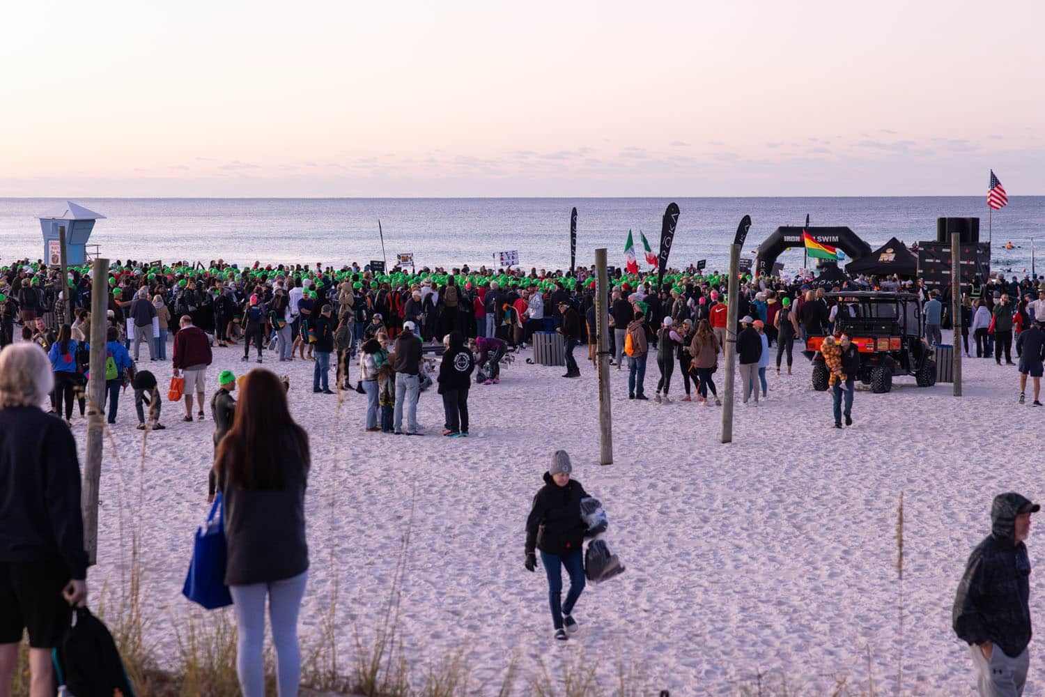 Ironman Florida Swim Start