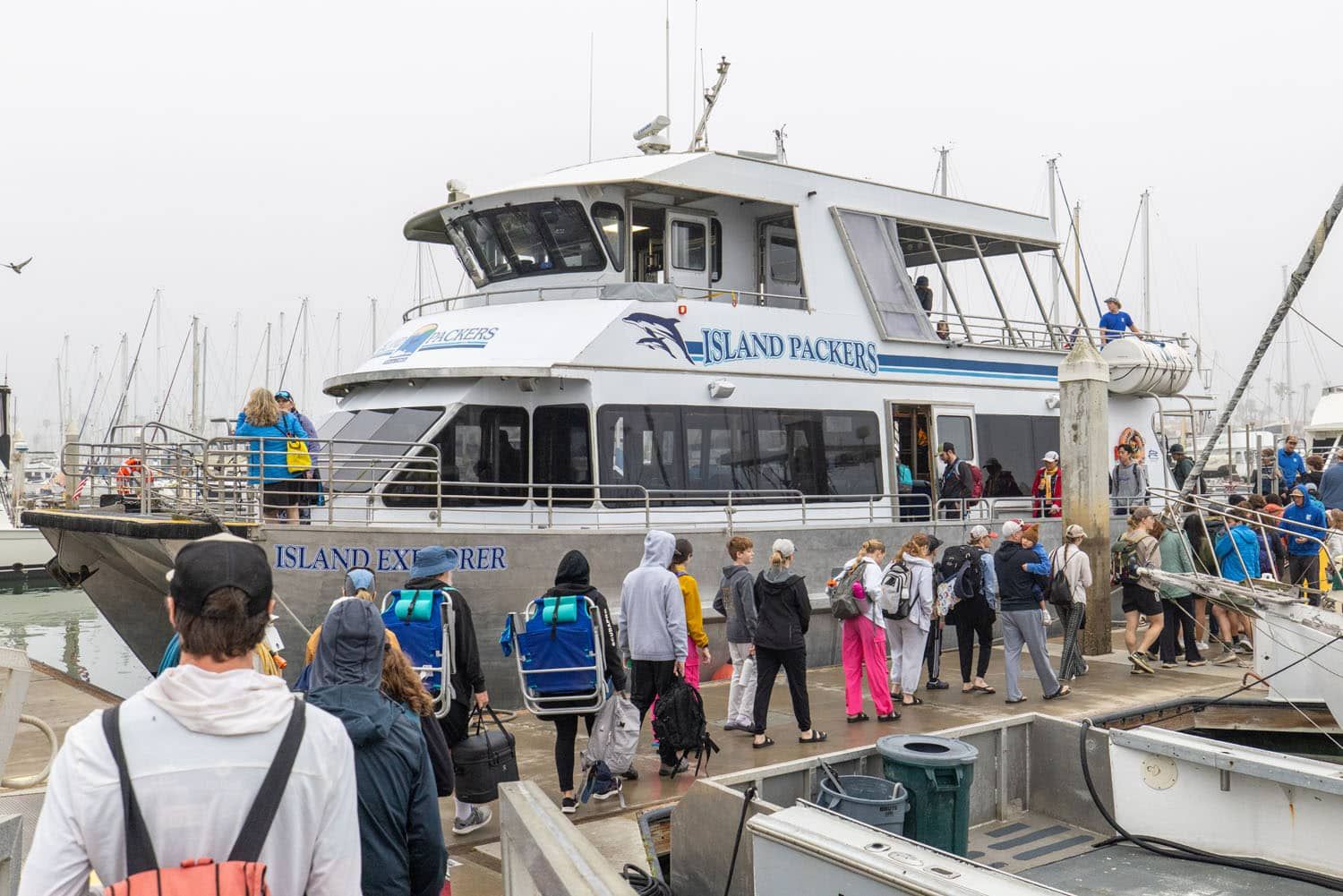 Island Packers Boat to Channel Islands