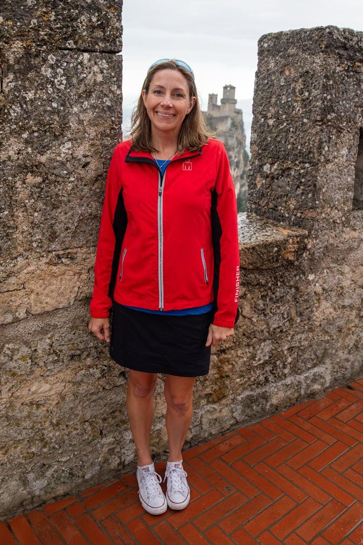 Julie Rivenbark in San Marino