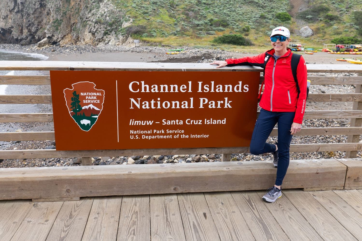 Julie at Channel Islands