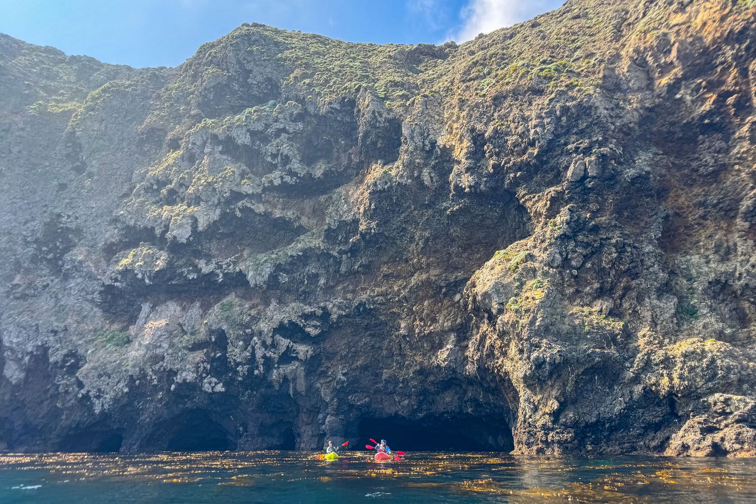 Kayakers Channel Islands