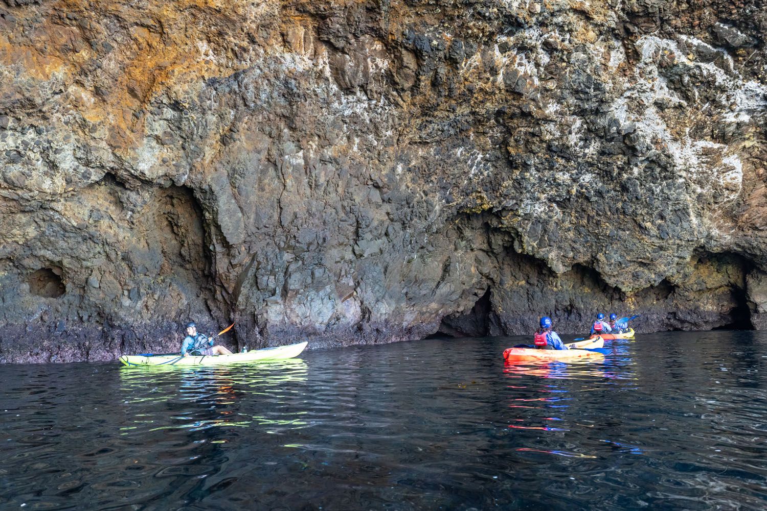 Kayaking Channel Islands