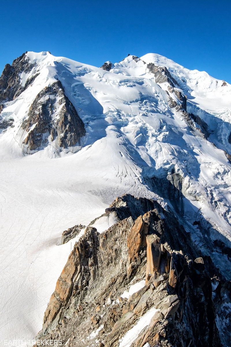 Mont Blanc from Aiguille du Midi