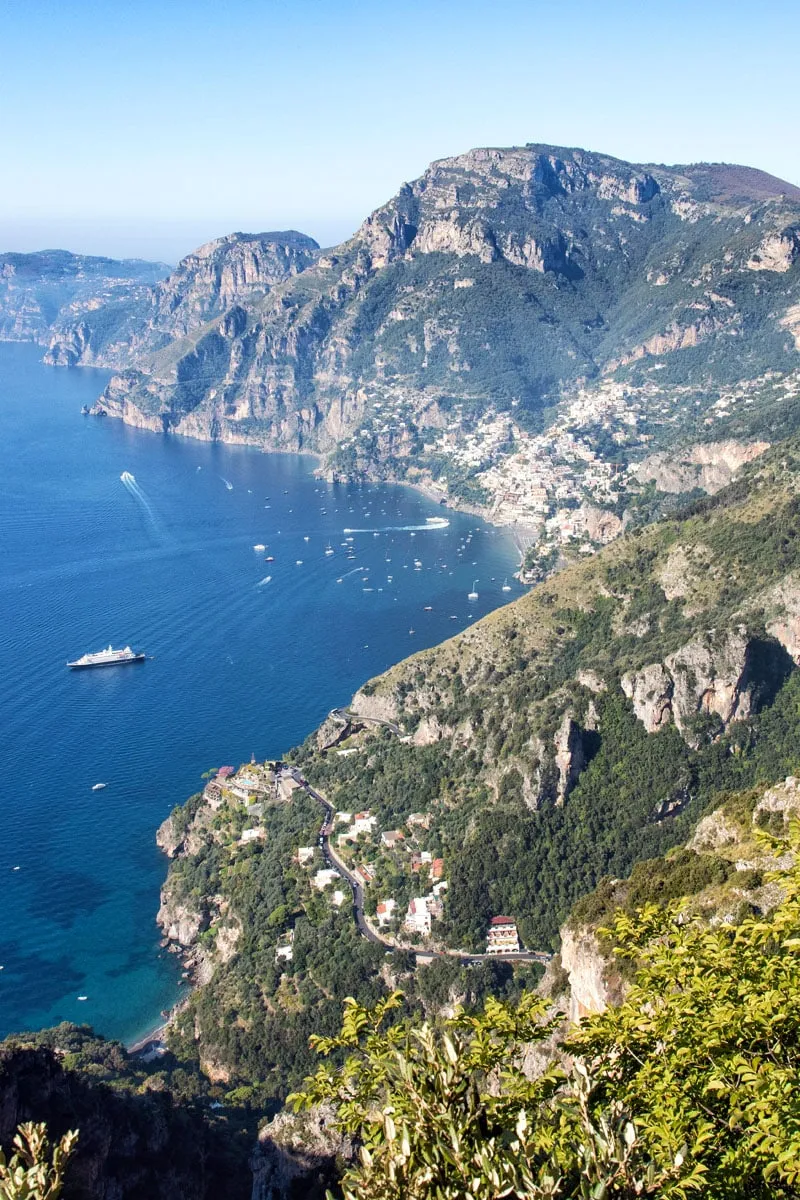 Path of the Gods View