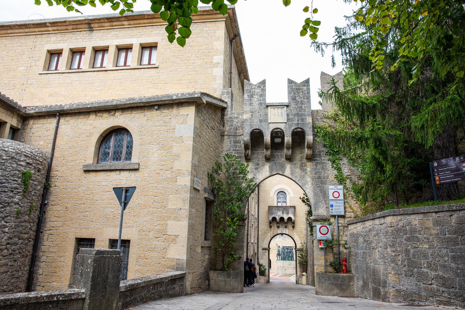 San Marino Fortress Walls