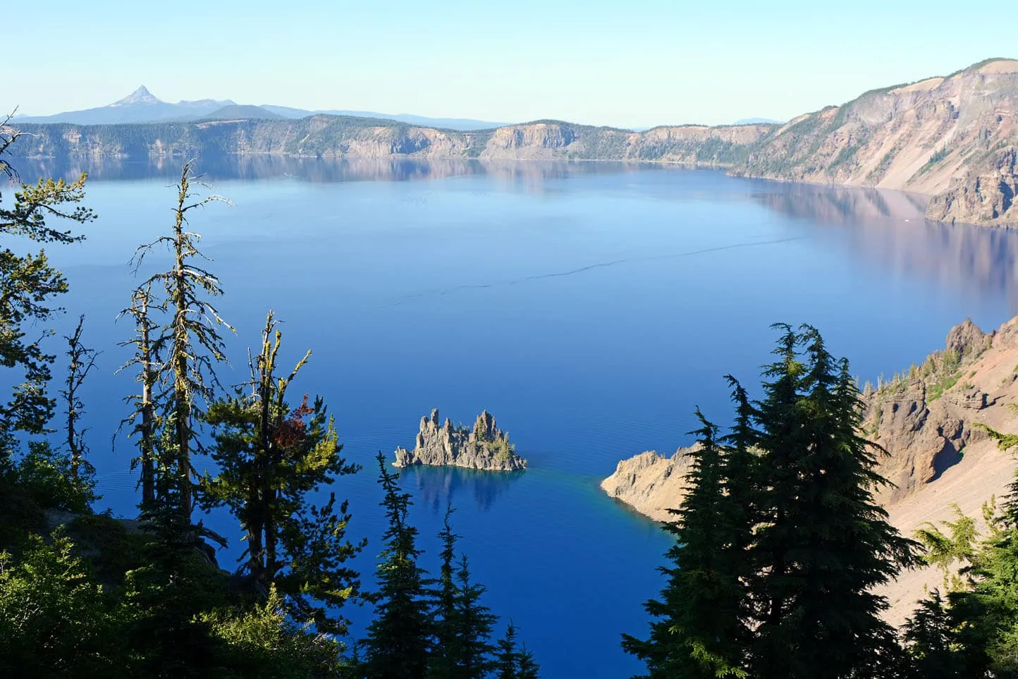 The view of Phantom Ship from the Sun Notch Trail