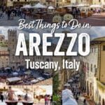 Best things to do in Arezzo, Tuscany, Italy. Saracen Jousting, Piazza Grande, Basilica di San Francesco, Corso Italia, anitque fair, plus one day itinerary with map, where to eat, and where to stay.