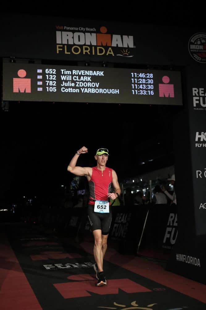 Tim Ironman Florida Finish