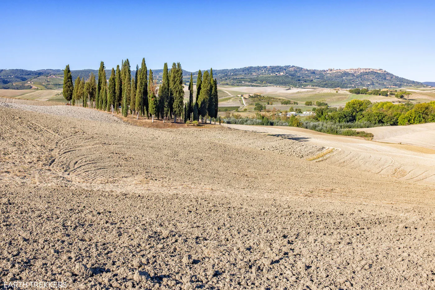 Tuscany Plowed Fields September