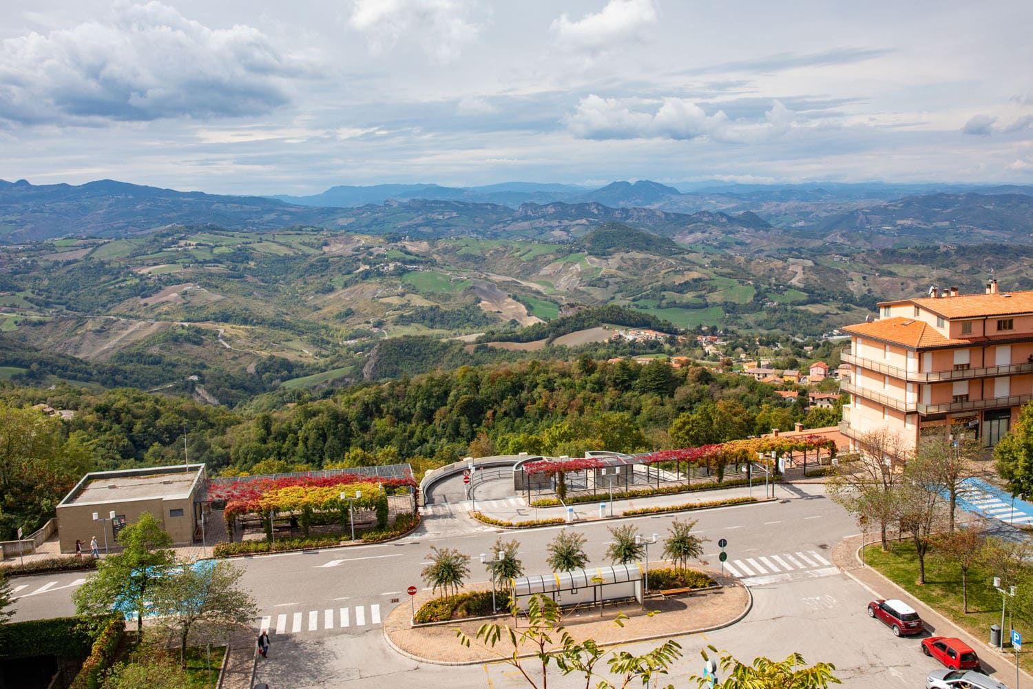 View from San Marino