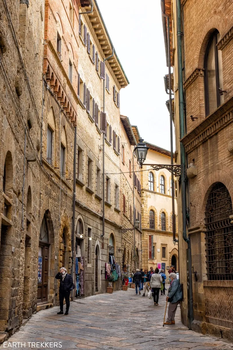 Volterra Italy Medieval Street